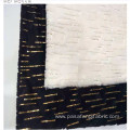 Hot Style Embroidery 3MM Sequined Vertical Stripes Flannel